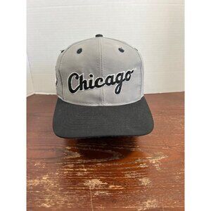 Vintage MLB Chicago White Soxs Embroidered Snapback Hat X3
